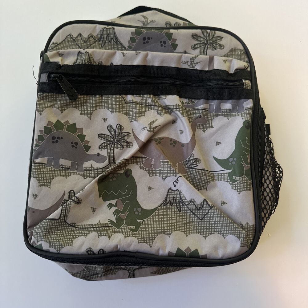 Thirty-One Lunch Buddy Thermal Bag Dino Parade Dinosaur Green Kids Insulated Box